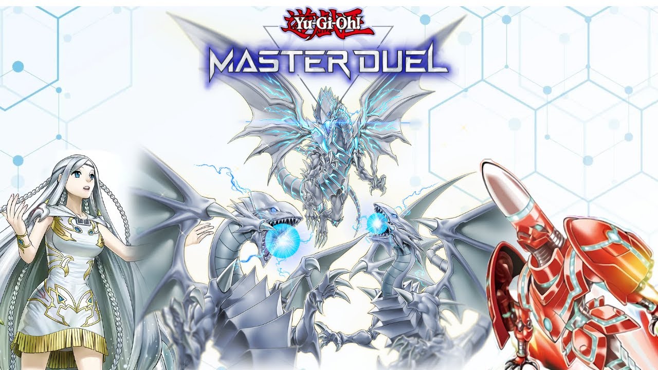 The real Blue-Eyes Dragon Link! Yugioh Master Duel Duel Highlights!