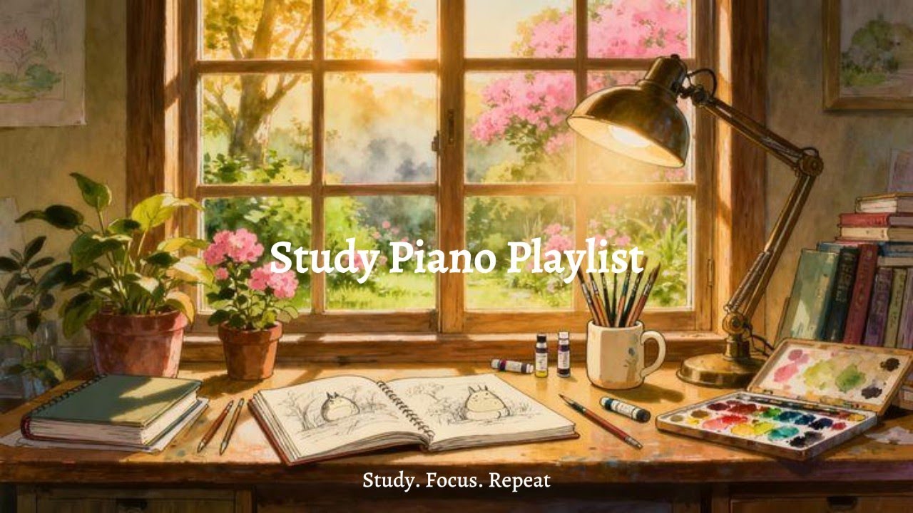 1 Hour Piano Instrumental Study Music 🎹 | Deep Focus, Relaxing Music for Studying & Working
