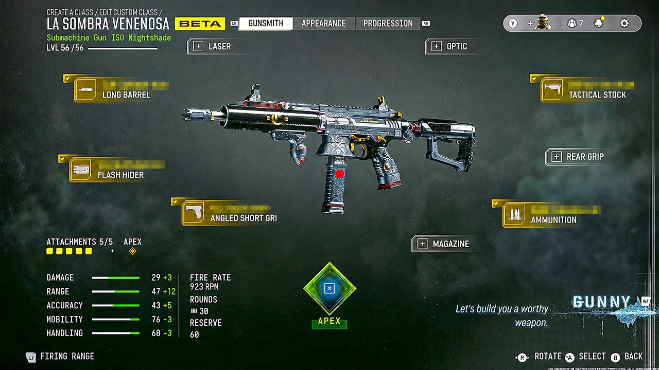 THE BEST GUN in MODERN WARFARE 4! (Best ISO NIGHTSHADE Class Setup) - MW4