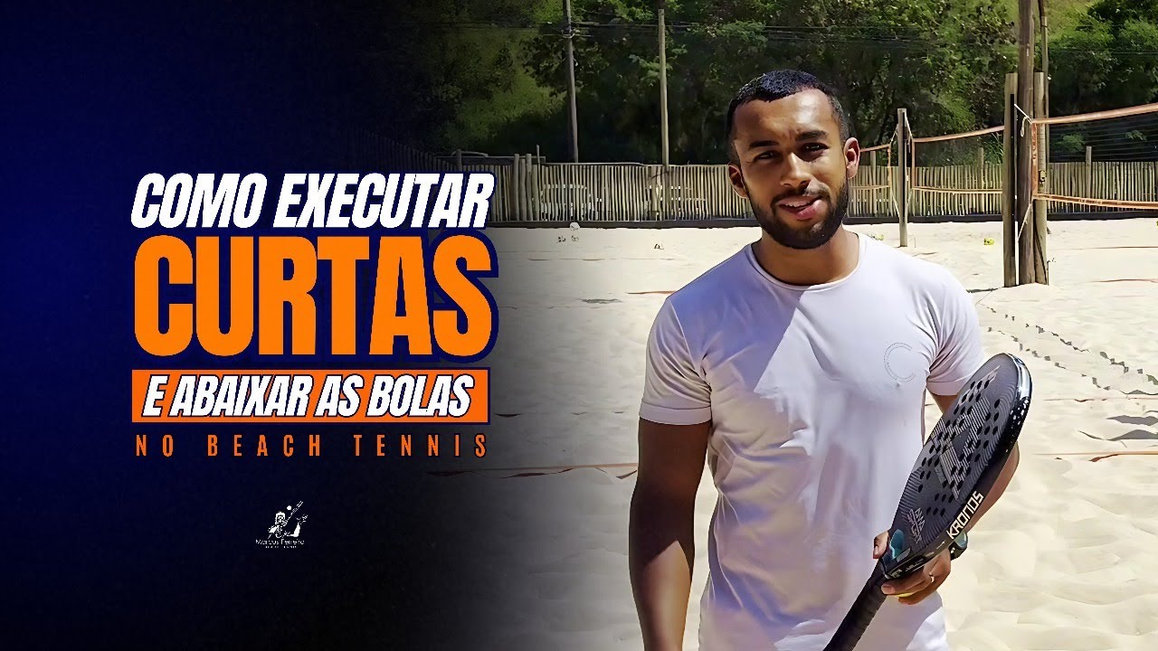 Como Executar Curtas e Abaixar as Bolas no Beach Tennis #14