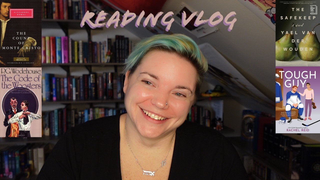READING VLOG // getting done some necessary reading for me