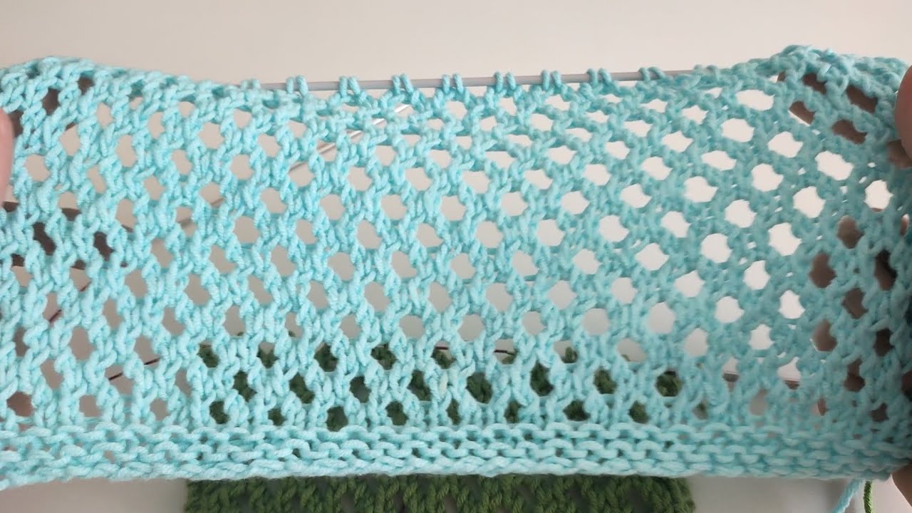 Punto a Maglia Traforato Facile Tutorial Completo Passo Dopo Passo