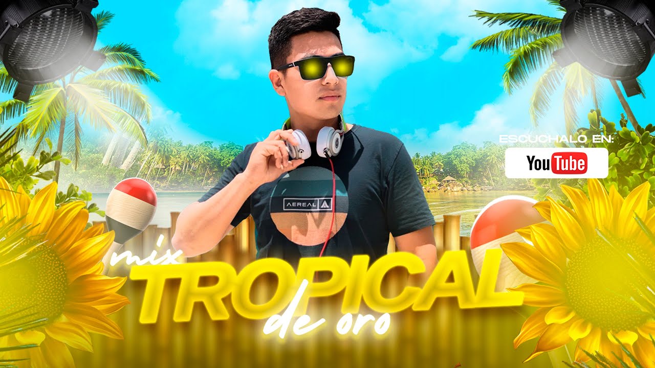 DJ V - MIX TROPICAL DE ORO ( MERENGUE, CUMBIA, SALSA, TROPICALES, PARA BAILAR, EDDY HERRERA, GRUPO5)