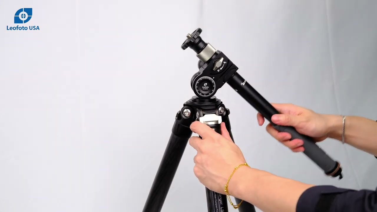 Leofoto GC-282AL Geared Multi-Function Boom Arm and GC-282C Geared Add On Center Column
