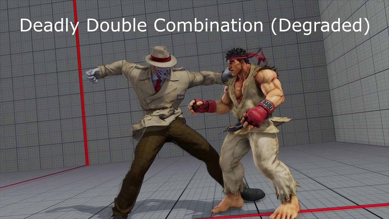 Street Fighter V - A comparison of Q and G's animations