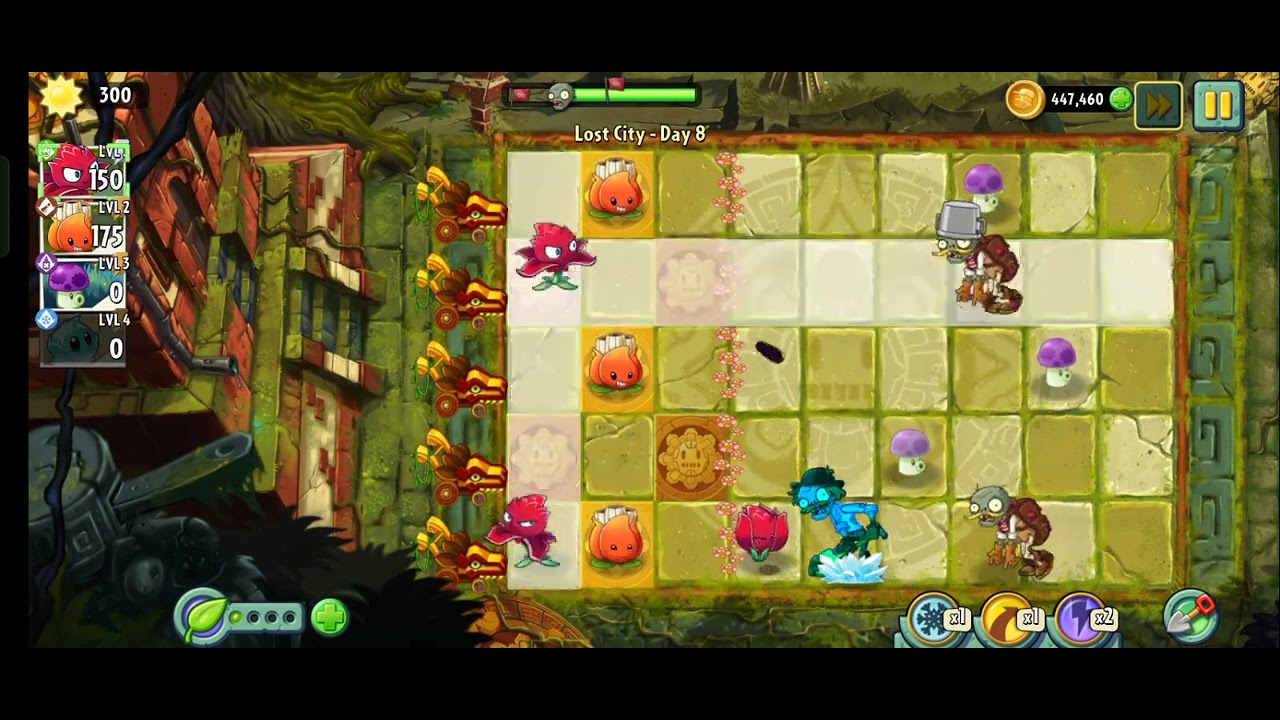 PVZ2 Lost City Day 8
