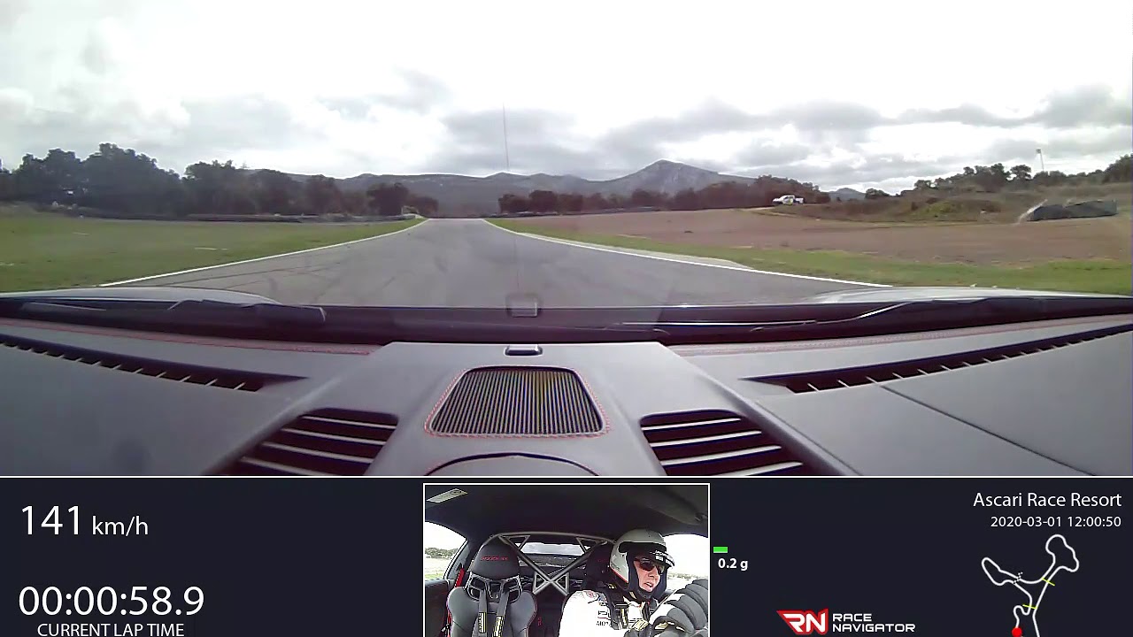 RN #1 Onboard video Ascari Race Resort, GT2 RS, 02:14.078