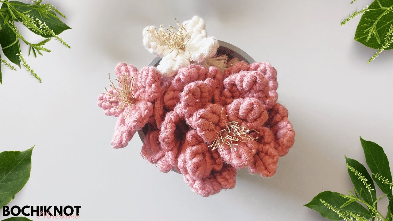 How to Knot a Macrame Flower