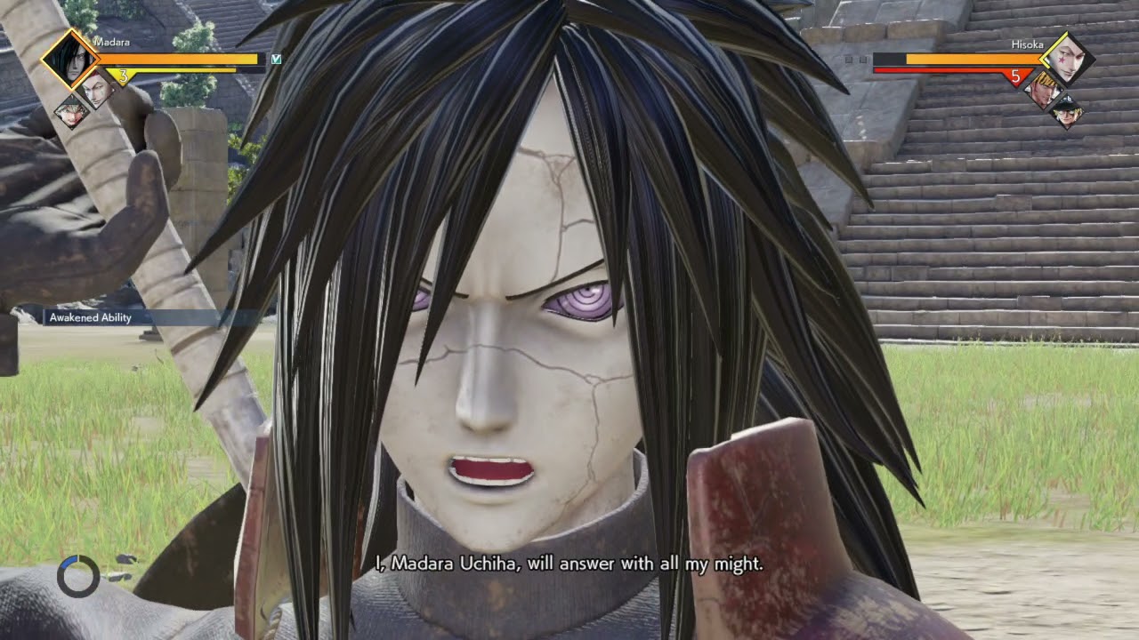 MADARA UCHIHA GAMEPLAY JUMP FORCE