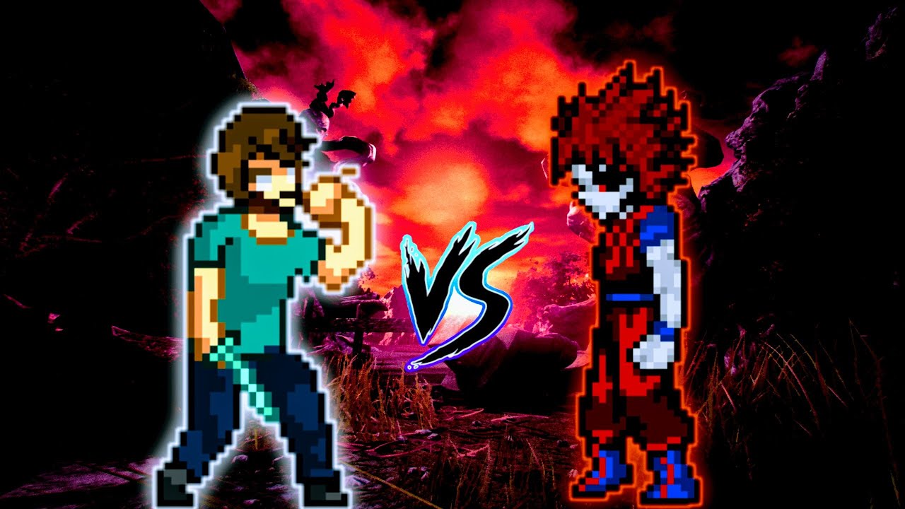Herobrine VS Goku Terror Final in Jump Force Mugen