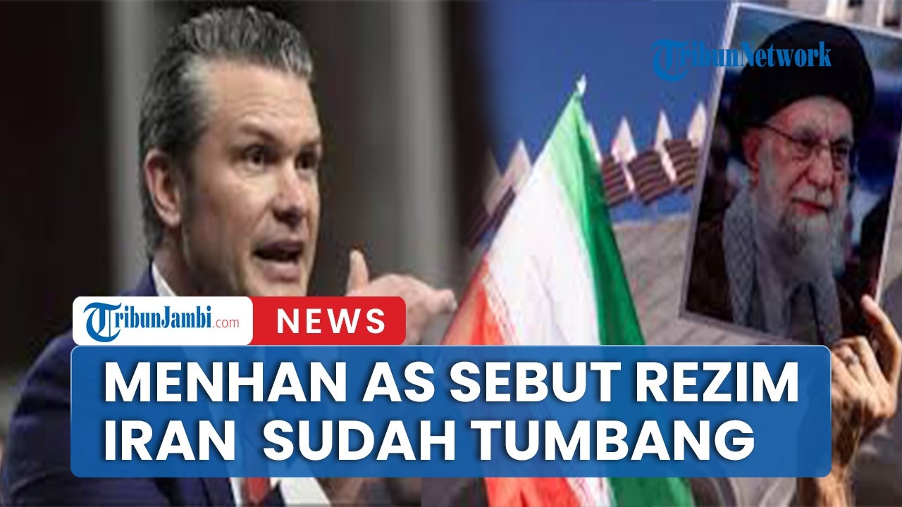 Menhan AS AS Pete Hegseth Tegaskan Rezim Iran Tamat