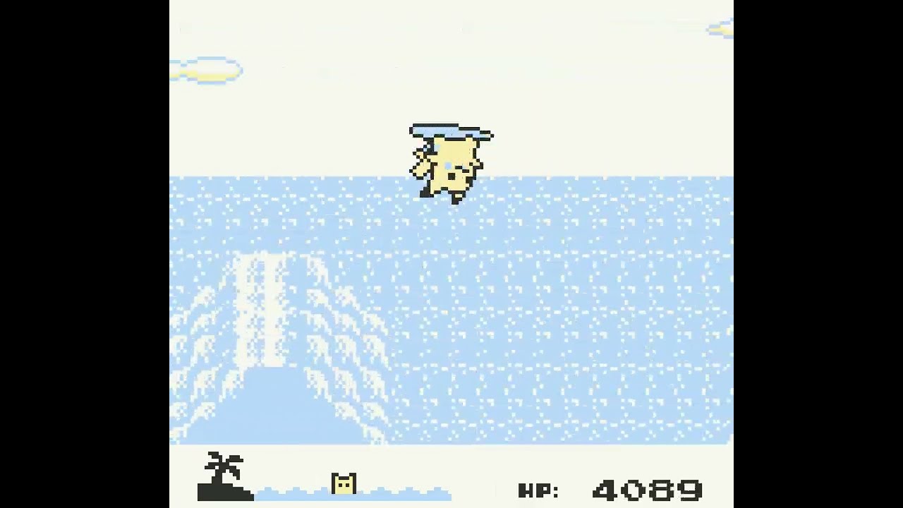 Pokémon Yellow Version (Japanese) - Mini-Games - Pikachu's Beach