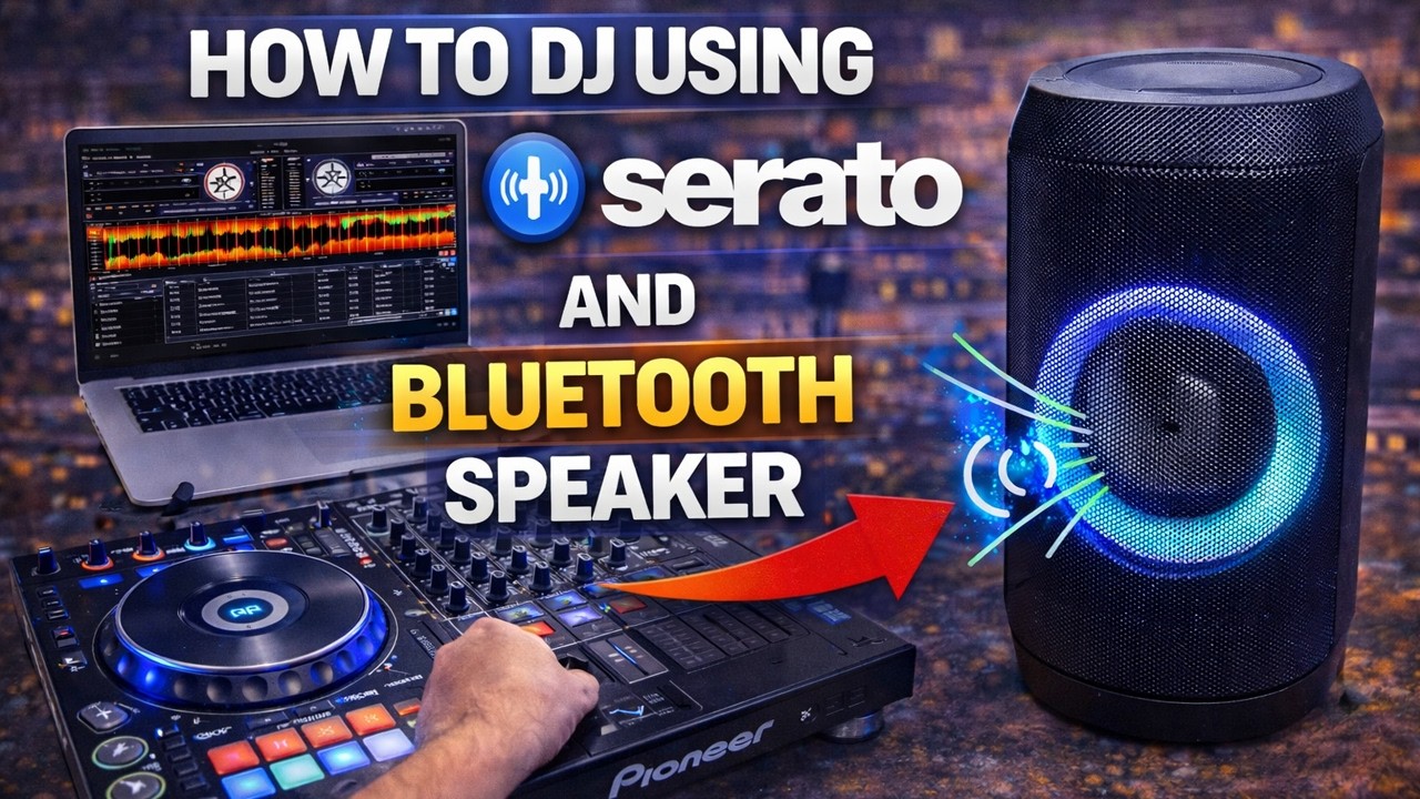 How to DJ using Serato and Bluetooth Speaker