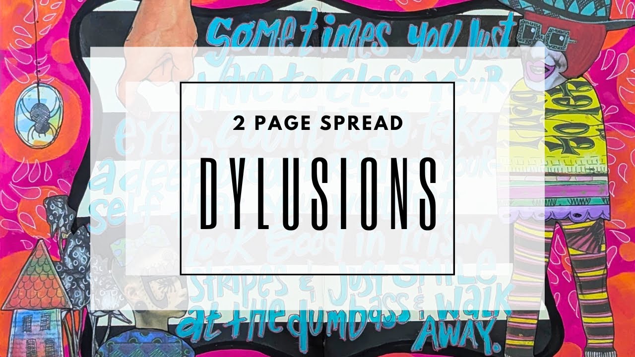More Dylusions Collage Fun!