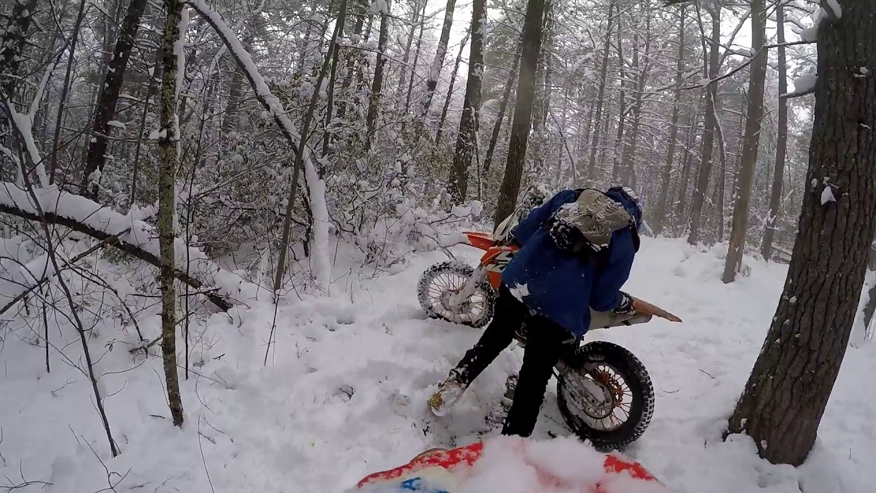 Brown Mountain Snow Ride -- Trail 4 and 7