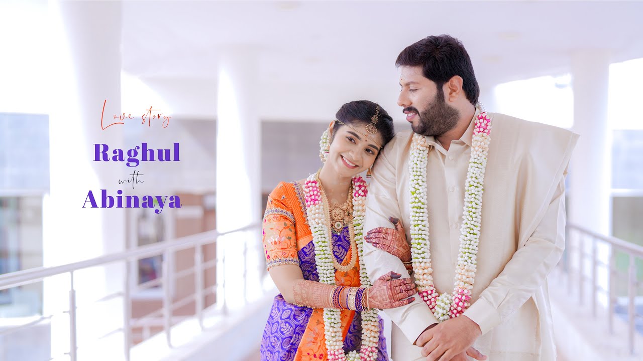 C. Raghulkumar M.E (USA)., With V. Abinayah C.A., Wedding Highlights