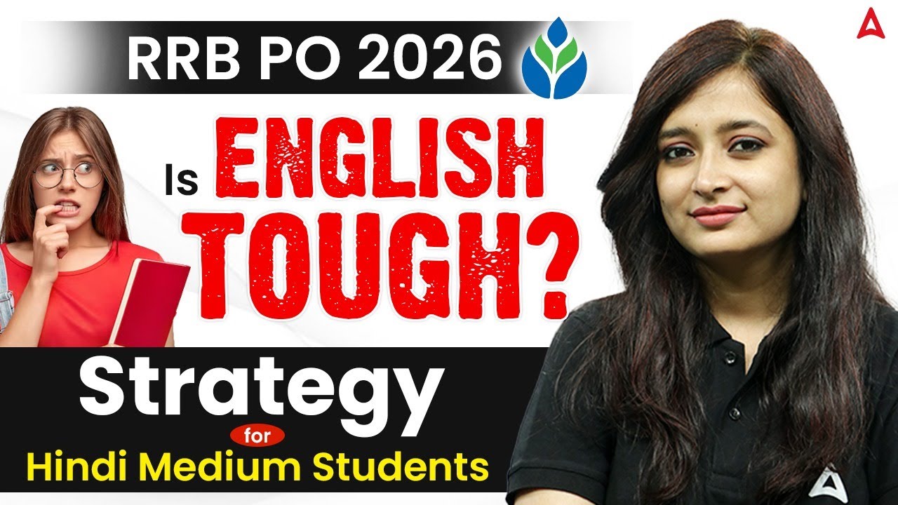 RRB PO 2026 | How to Crack English ? Best Strategy for Hindi Medium Aspirants | By Kinjal Ma'am