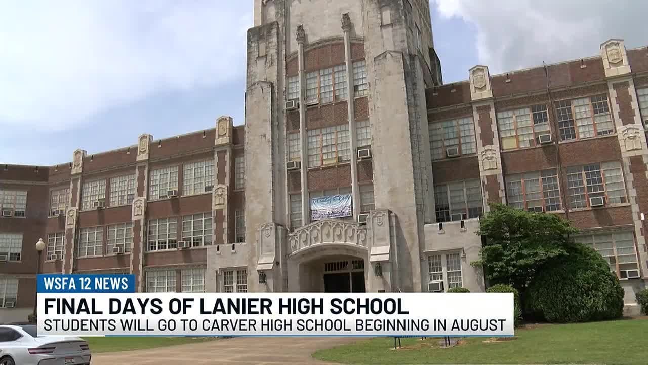 Lanier High School enters its final days