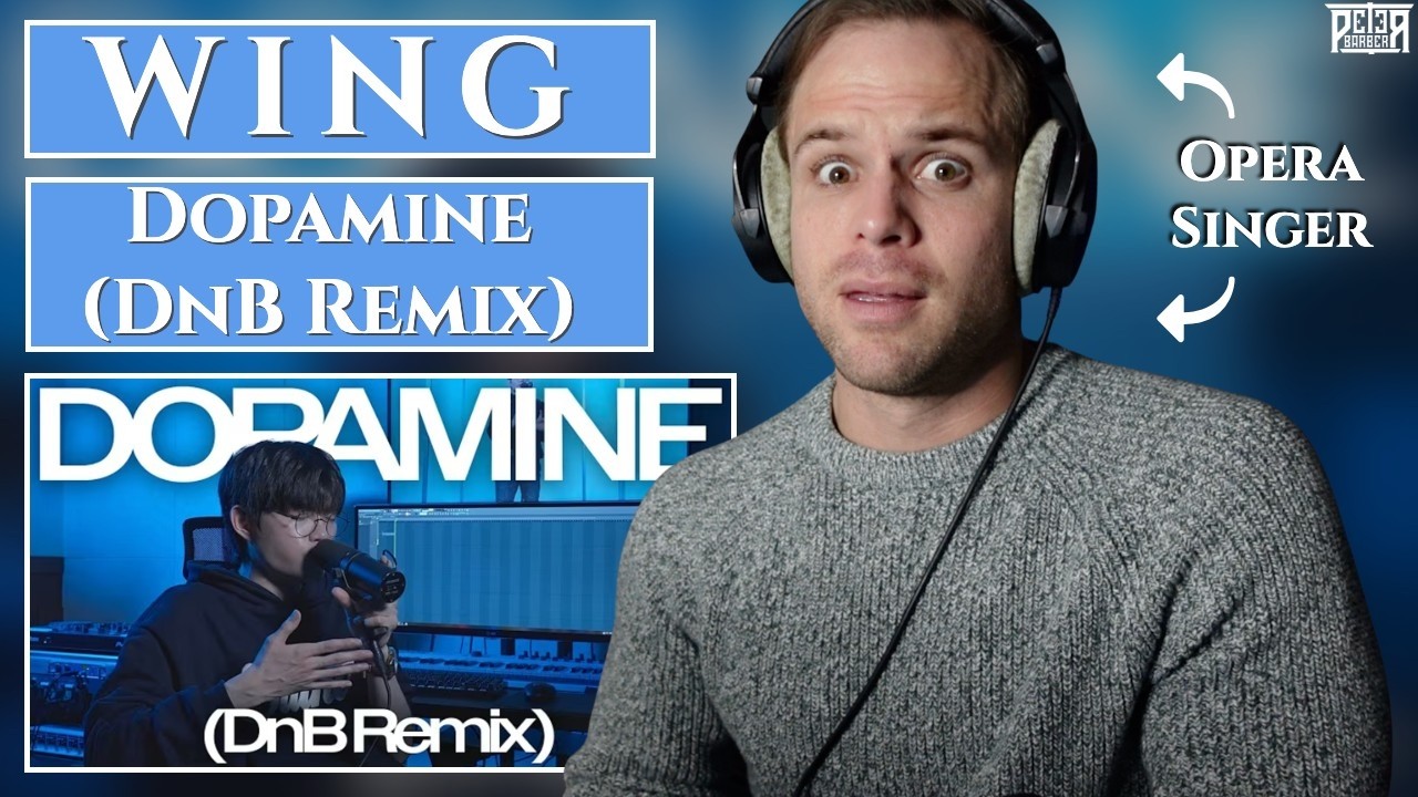 CRAZIER THAN THE ORIGINAL. Pro Opera Singer Reacts to WING | Dopamine (DnB Remix) | ANALYSIS