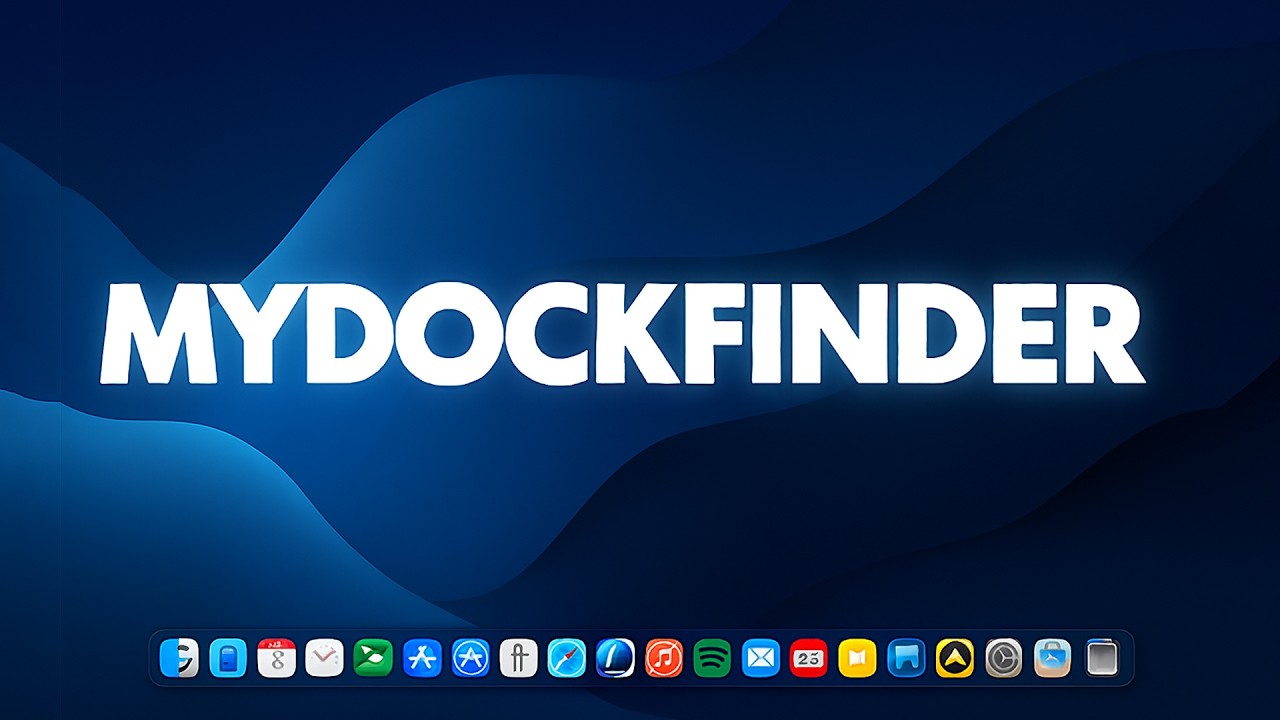 MyDockFinder - macOS Shell for Windows 11 | How to get the New macOS Dock on Windows 11