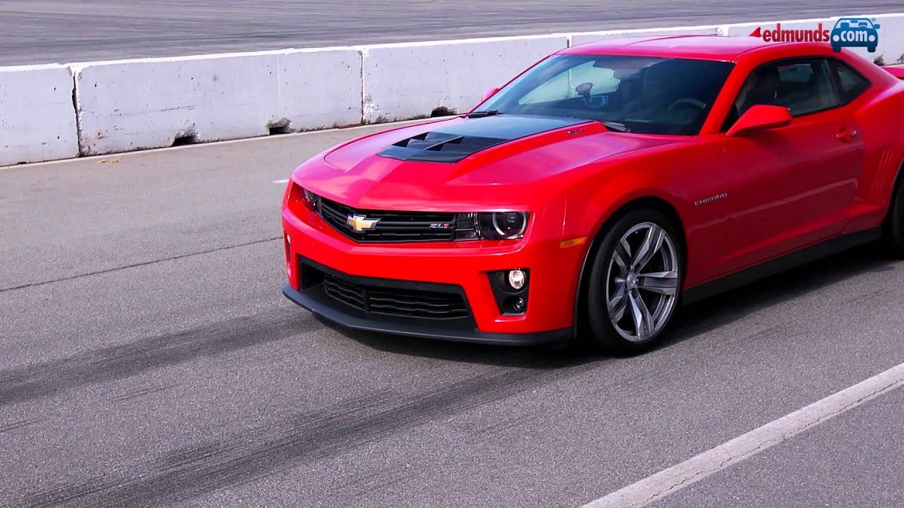 Shelby GT500 vs Camaro ZL1 | Track Tested | Edmunds.com