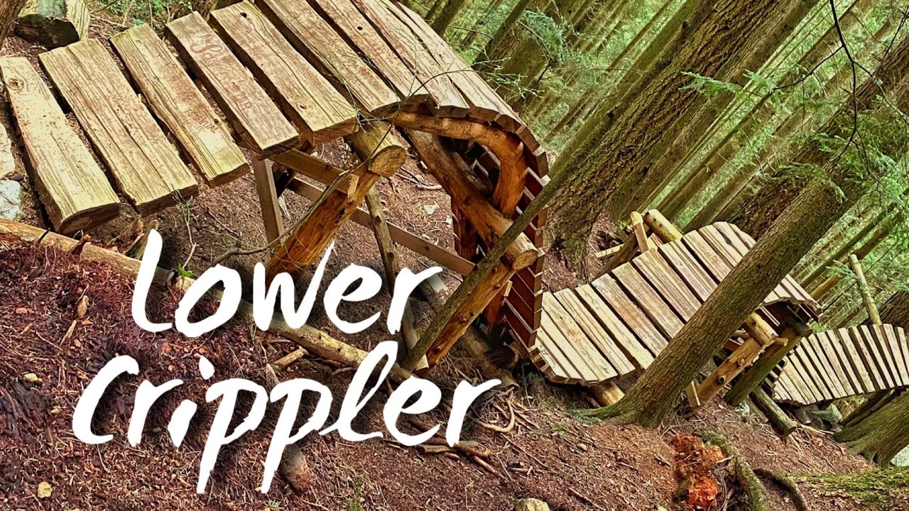 More North Shore trail building wizardry // LOWER CRIPPLER // MT. FROMME //North Vancouver MTB