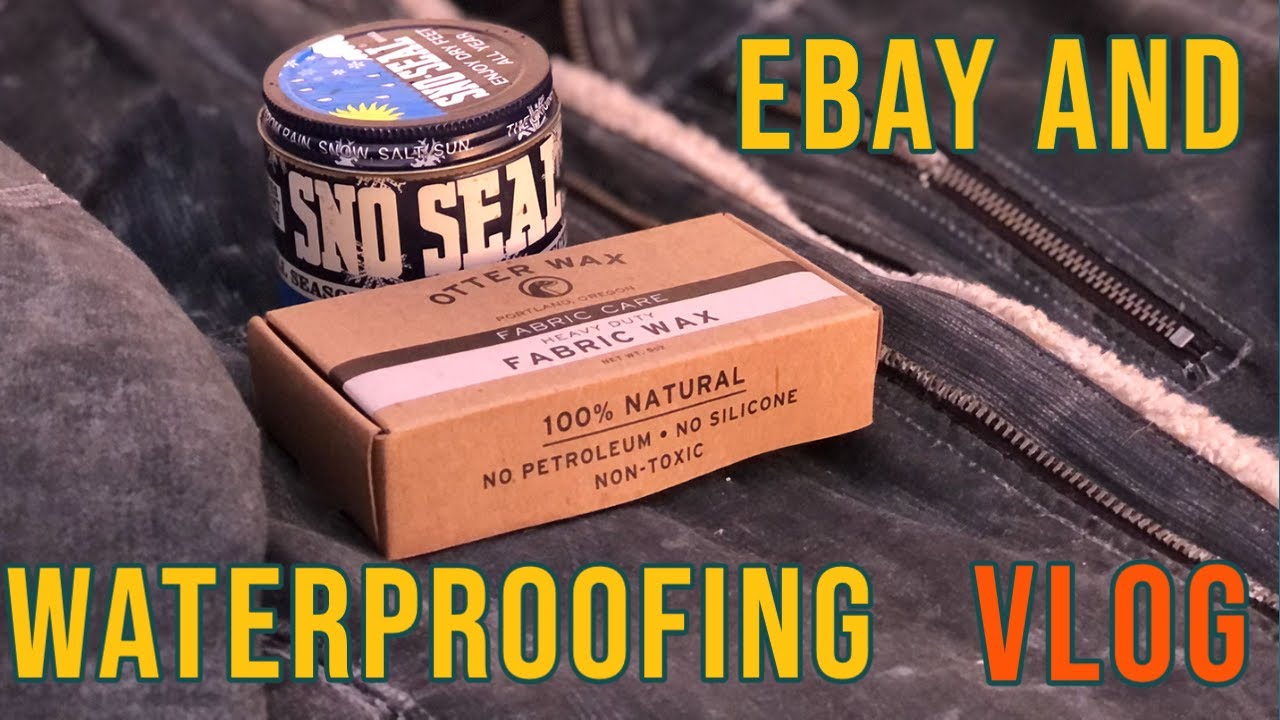 Waterproofing a Kuhl Burr jacket with Otterwax and how to get a good deal on Ebay