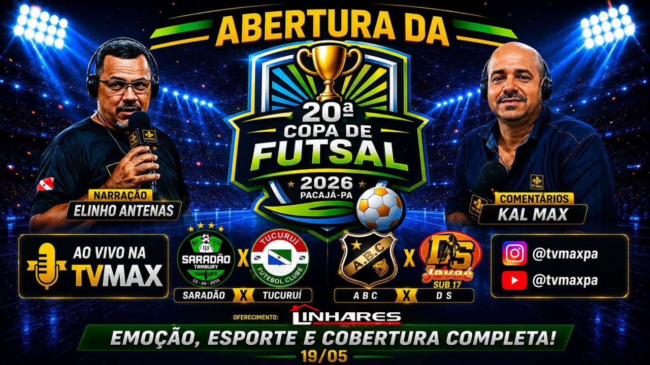 20&ordf; COPA MUNICIPAL DE FUTSAL DE PACAJ&Aacute; : TVMAX #02