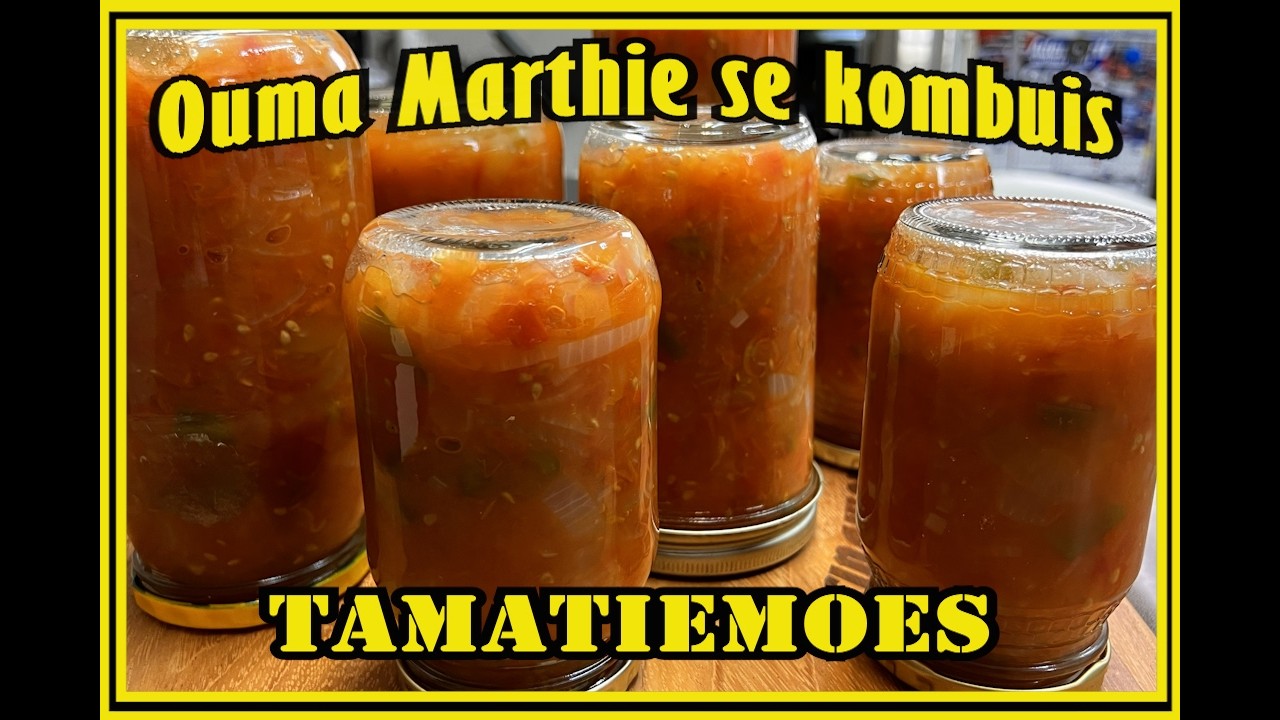 Tamatiemoes #homecuisine #recipe