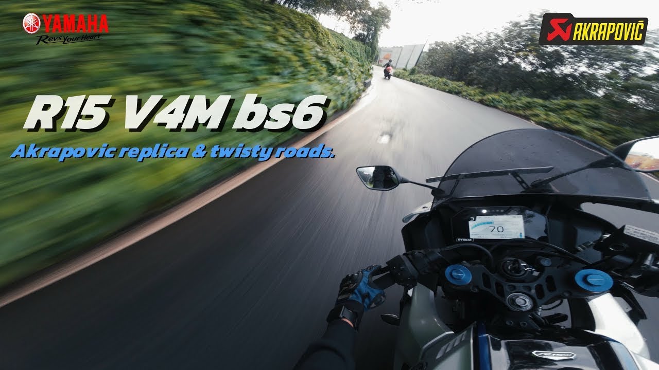 R15 V4 Raw Ride: Taming Curvy Hills Uncut! | raw footage | Dji action 4