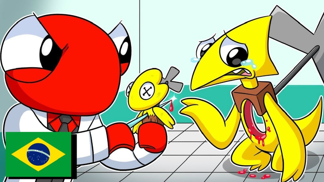 Os RAINBOW FRIENDS foram HIPNOTIZADOS!? (DUBLADO PT-BR) – Rainbow Friends 2 Animação