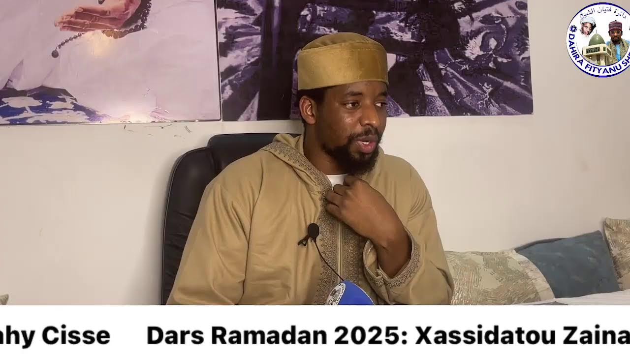 Dars Ramadan 2025: Xassidatou Zainabiya par Cheikh ibrahim Cisse jalaloudine à Medina Baye