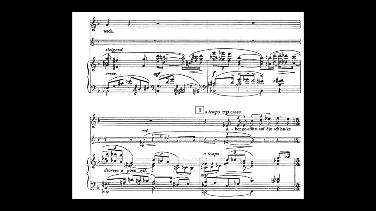 Joseph Marx - 4 lieder for voice, different instruments and Piano