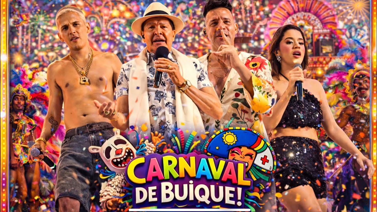 André Marreta, Alcymar Monteiro, Troinha e Yasmin Sensação no Carnaval de Buíque / 2026