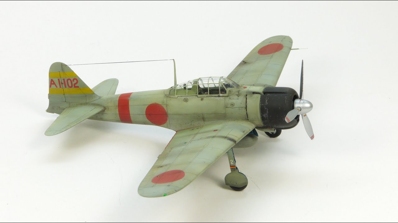Tamiya's 1/72 Mitsubishi A6M2b Zero