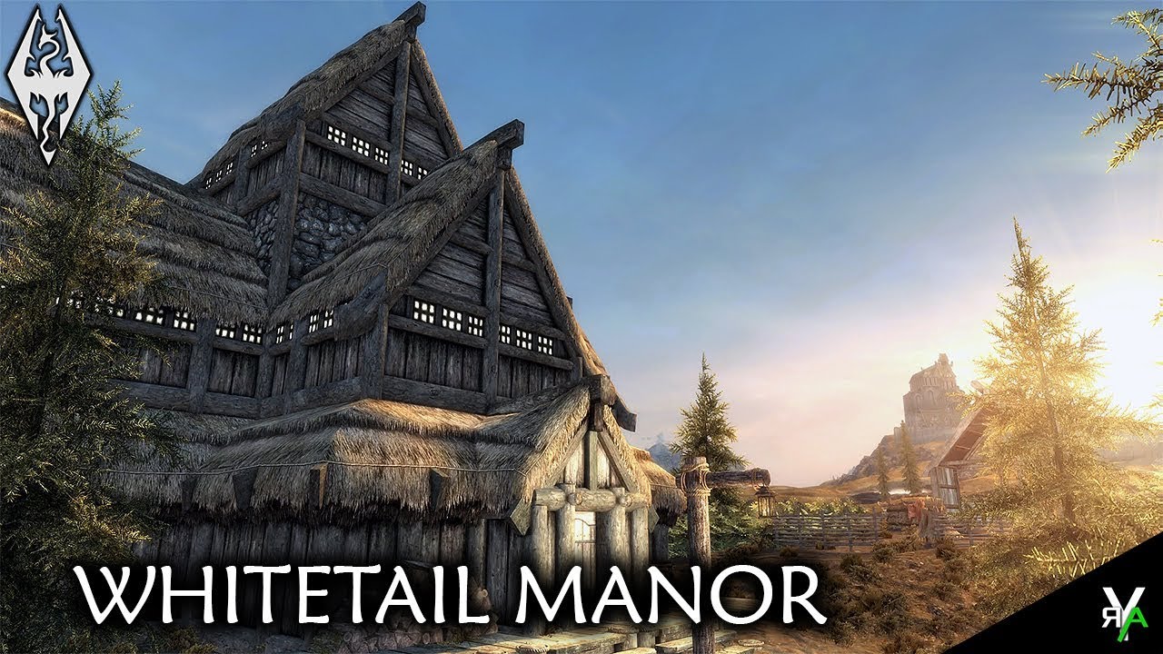 WHITETAIL MANOR: Player Home!!- Xbox Modded Skyrim Mod Showcase