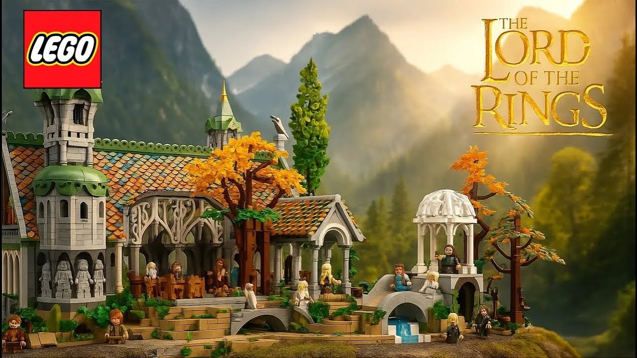 LEGO LOTR Rivendell Speed Build