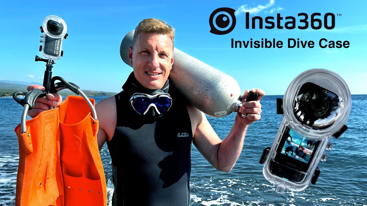 New Insta360 Invisible Dive Case. Footage from 50 m depth.