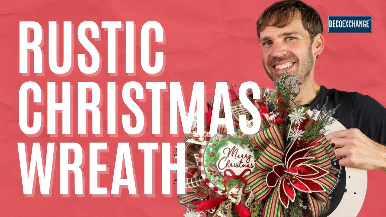 Rustic Christmas Wreath + November WSB Unboxing | DecoExchange Live Replay