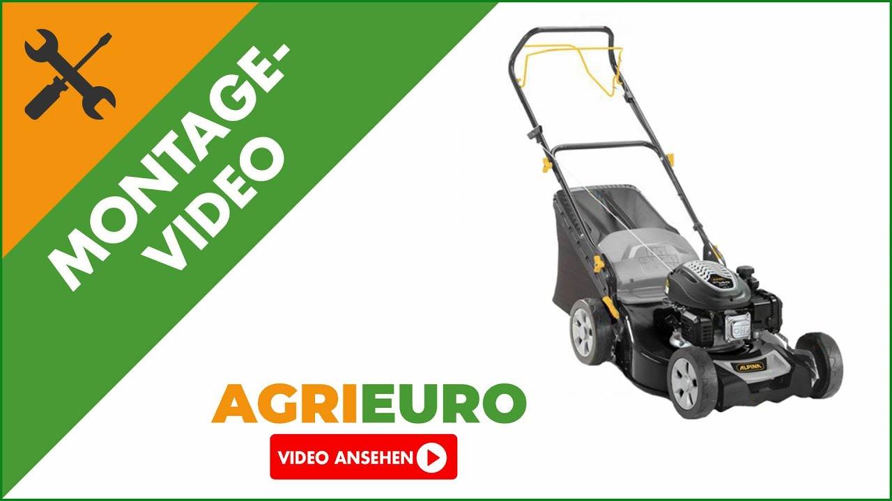 Montage-video - Selbstfahrender Rasenmäher AL5 46 SA mit Benzinmotor ST 140 von 139 ccm