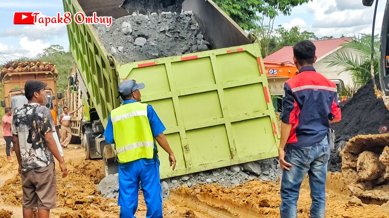 Batu Mahal Didatangkan Demi Mengakhiri Penderitaan Driver Truck Namun Titik Kerusakan Terlalu Banyak