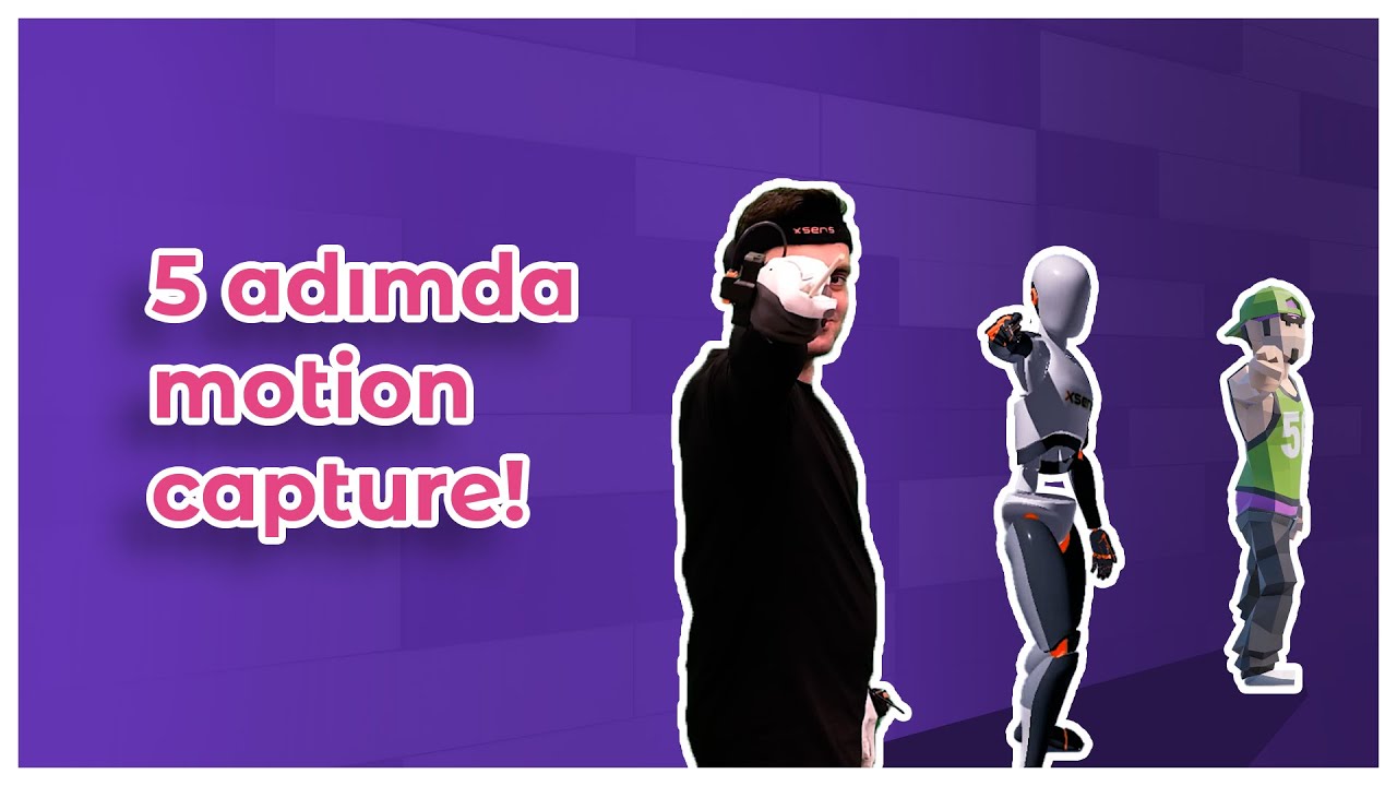 5 Adımda Motion Capture ile Animasyon Yaptık! | #motioncapture @habiboi