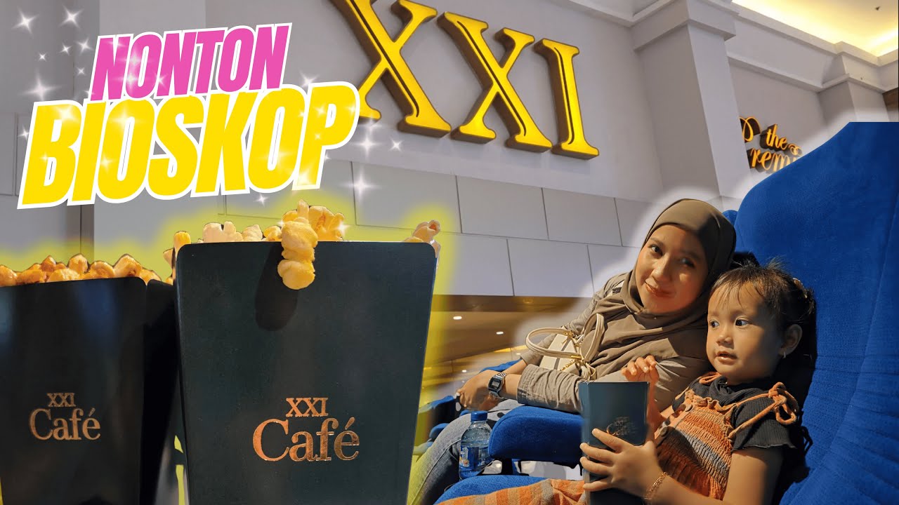 Pertama kali mengajak anak nonton ke Bioskop! Lihat Reaksi Lucunya 🍿🎥