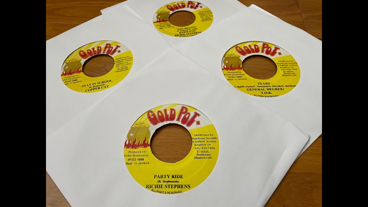 Party Ride Riddim Mix 1998 (Richie Stephens, Copper Cat, Mr.Vegas, Merciless, Bounty Killer & more)