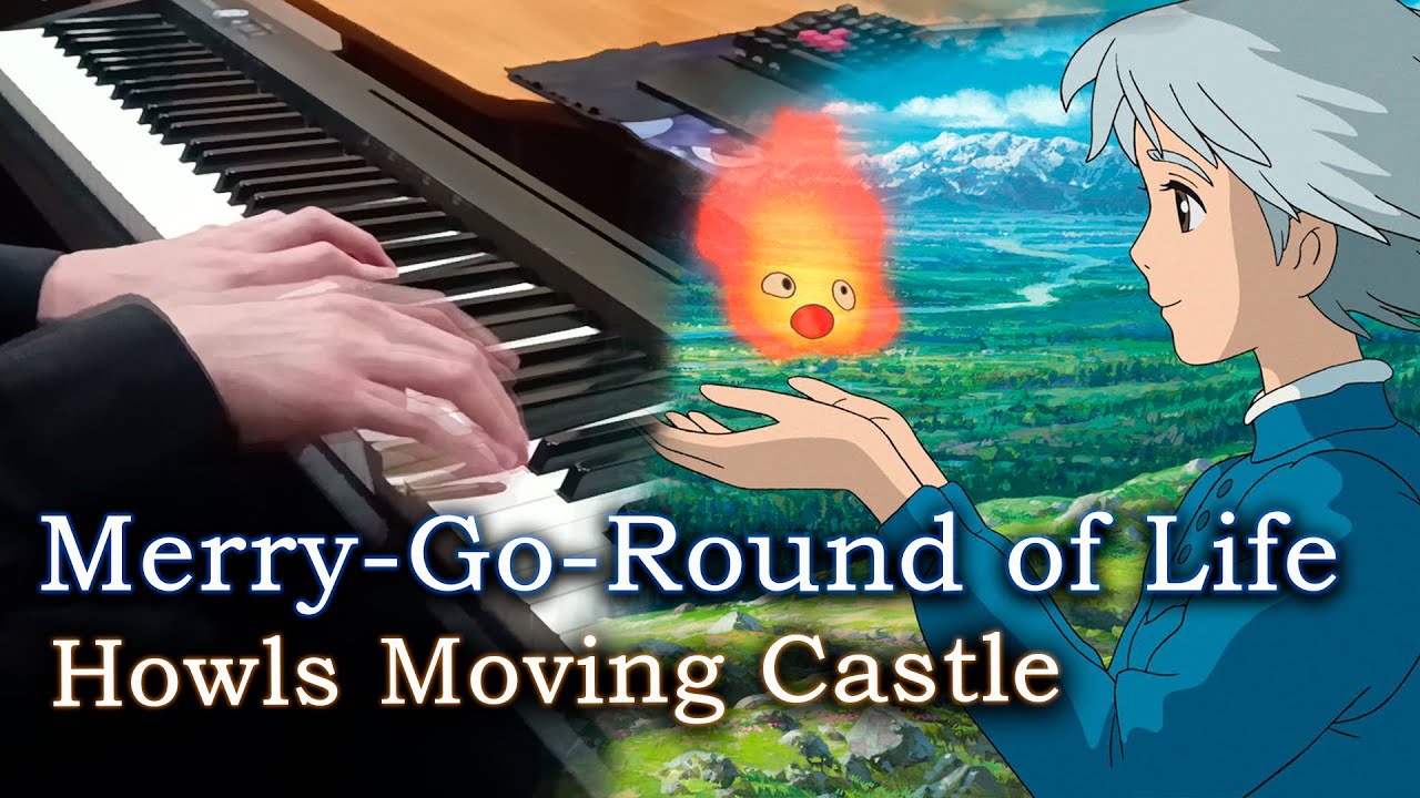 Merry-Go-Round of Life - Howl's Moving Castle (Animenz arr) [Piano]