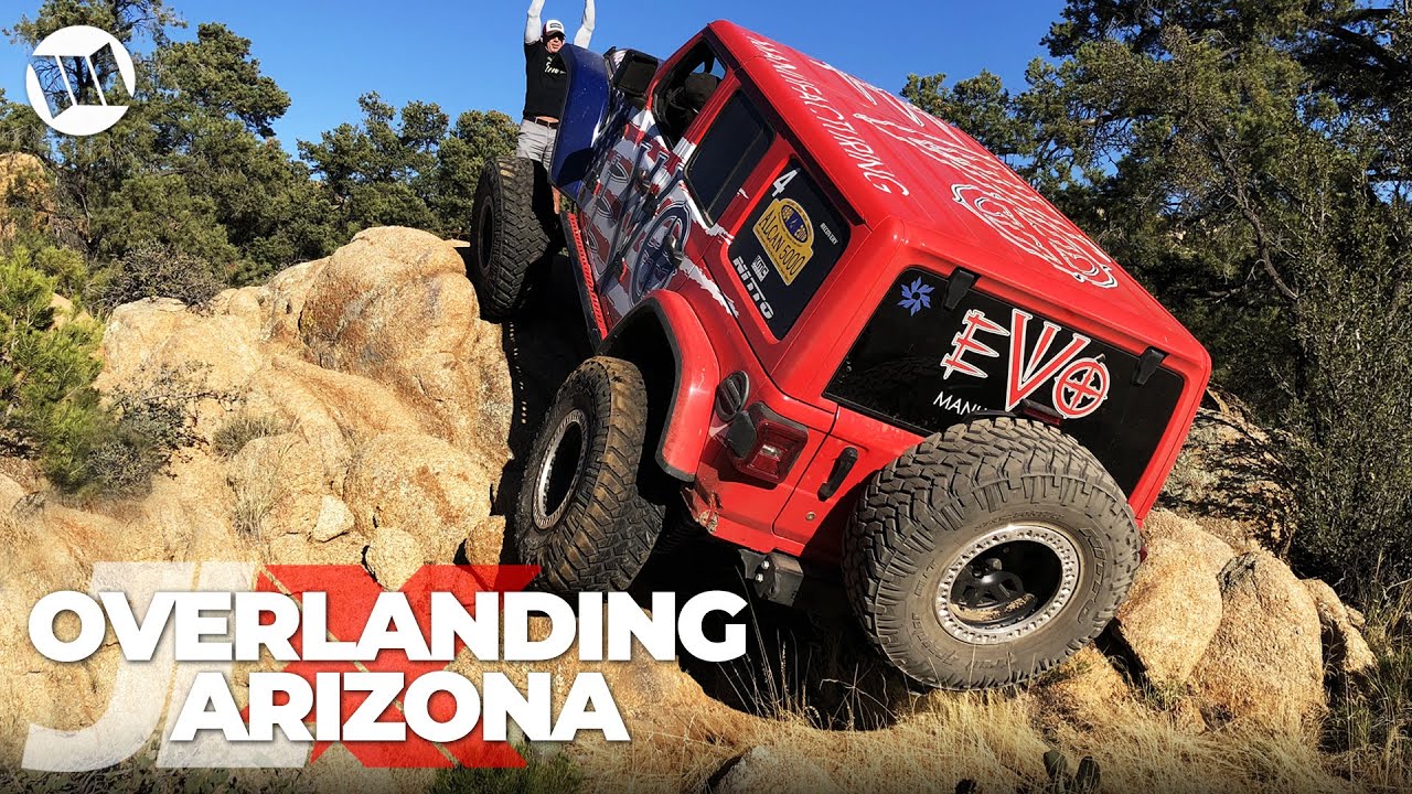 Overlanding Across Arizona in Jeep JL Wranglers on Nitto JL-Experience JLX REUNION Part 3