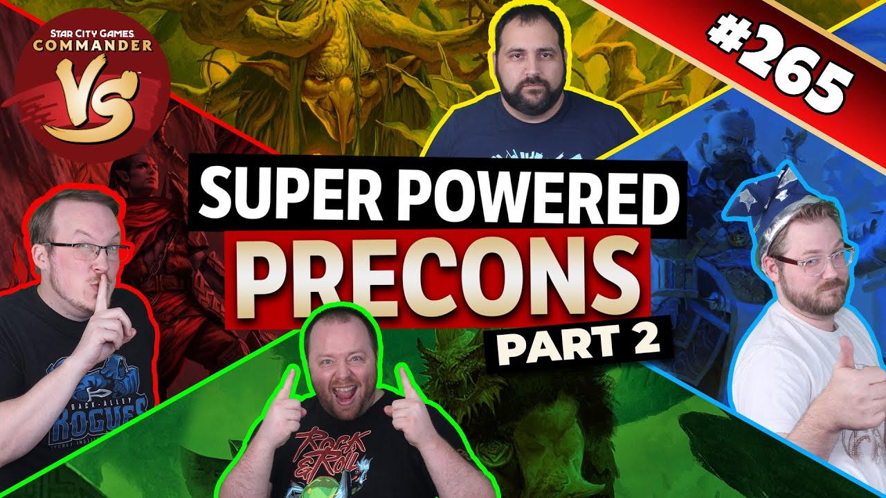 Super Powered Precons Part 2 | Commander VS Gameplay | Commander VS #265