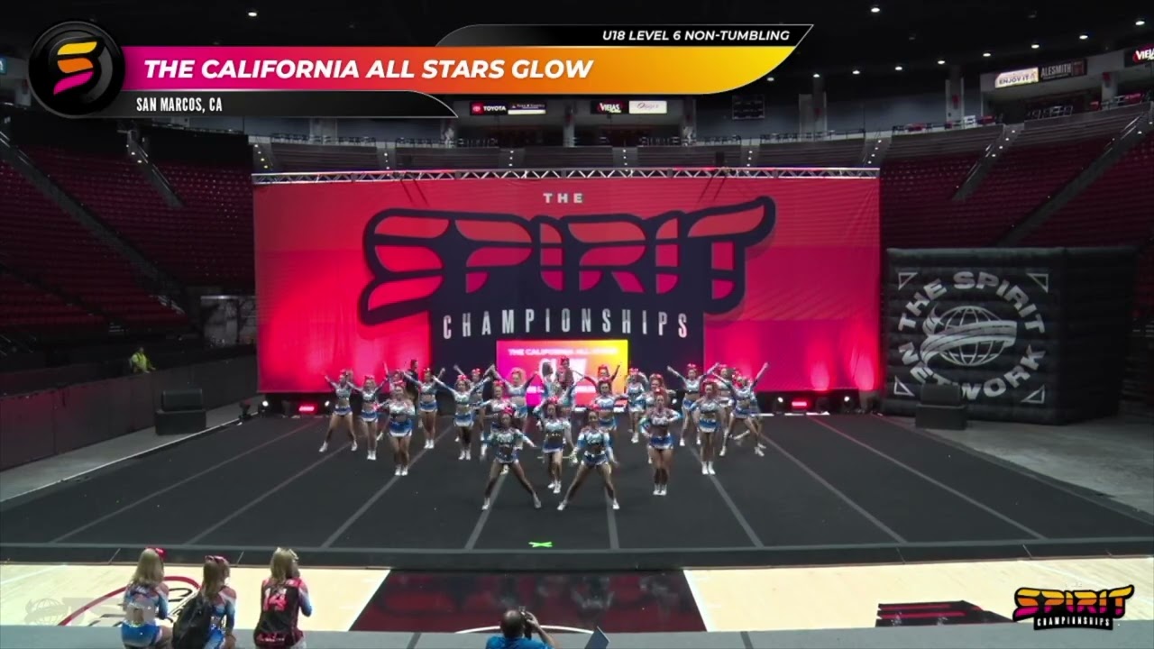 The California All Stars Glow | San Diego Spirit Championships 2025