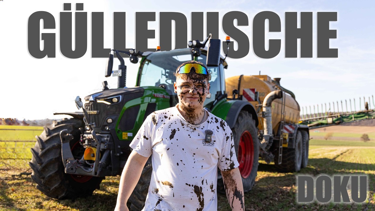 Gülledusche für Landwirt Kilian! |  Doku
