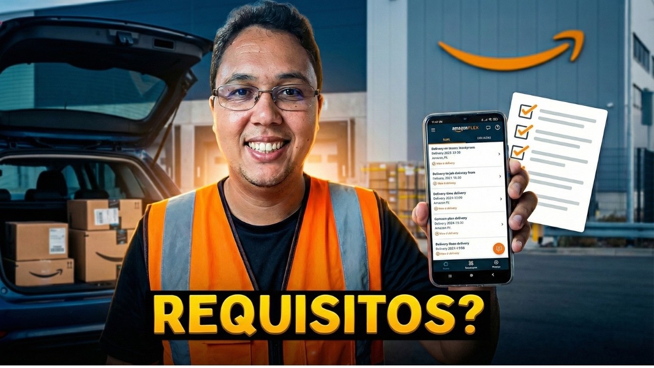 2026 | COMO se tornar um entregador Amazon Flex